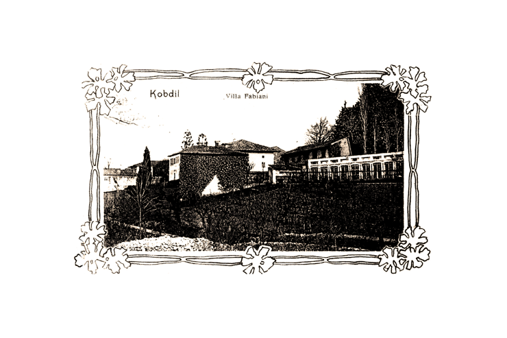 Villa Fabiani okoli 1900 leta