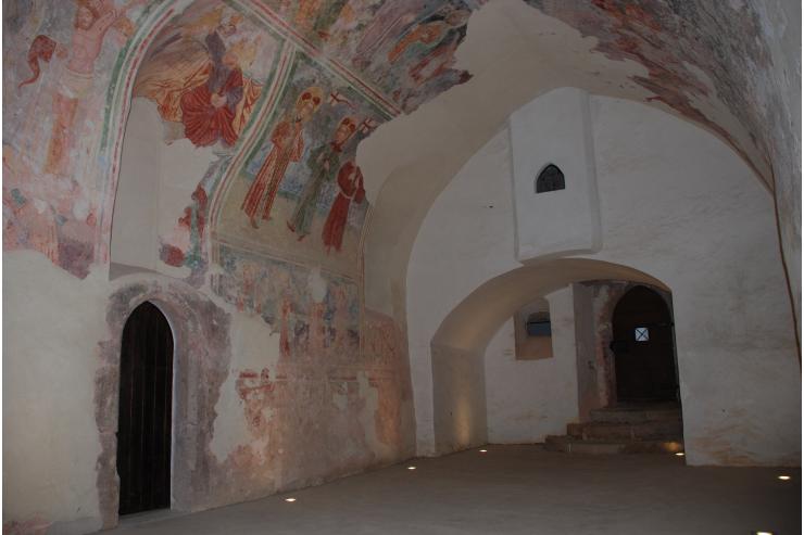 Dalmatinova kapela v gradu Turjak, foto: Metka Starič