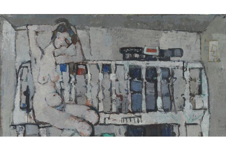 Marij Pregelj, Kopalka, 1956, Moderna galerija. Foto: Dejan Habicht / Moderna galerija, Ljubljana