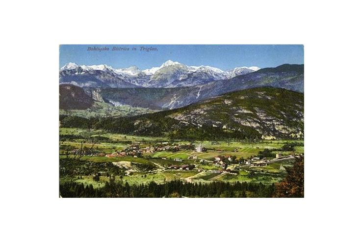 Bohinjska Bistrica. Museum. EU/ razglednice slovanske knjižnice