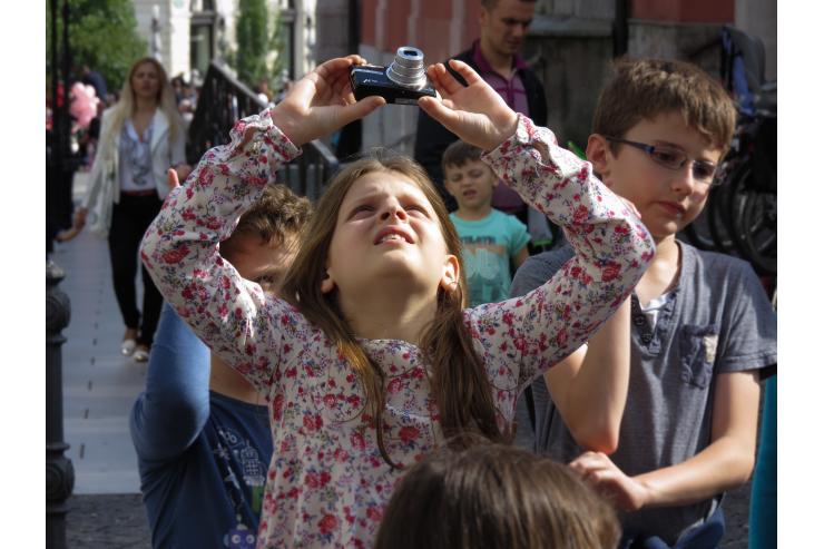 Arhitekturni sprehod Igriva arhitektura Foto. Arhiv Centra arhitekture