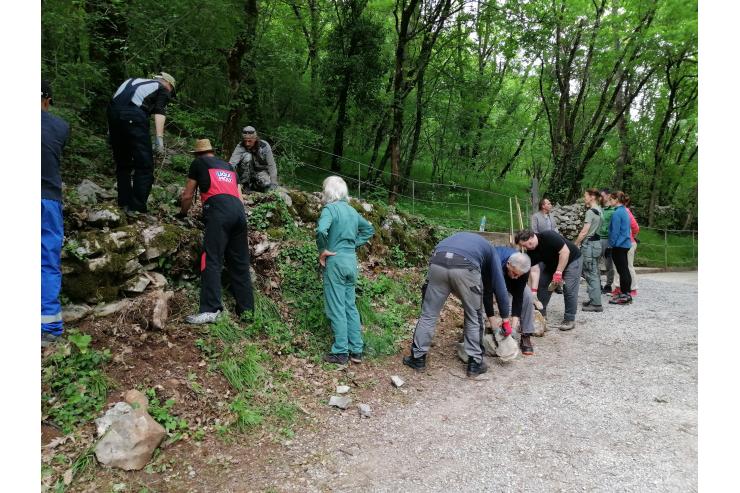 Izobraževanje o veščini suhozidne gradnje, Park Škocjanske jame Izobraževanje o veščini suhozidne gradnje, Park Škocjanske jame