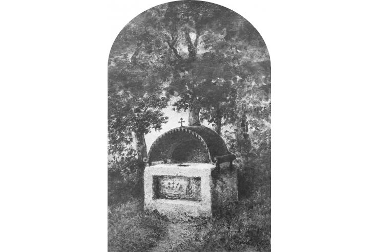 Kamnita klada izpod Gavžnika/Opferstock bei Bischoflack, Konrad Grefe
