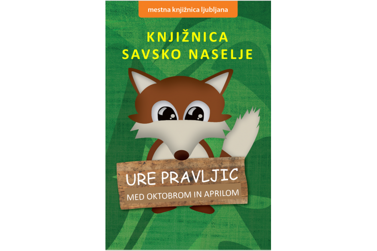 Ure pravljic v knjižnici Savsko naselje