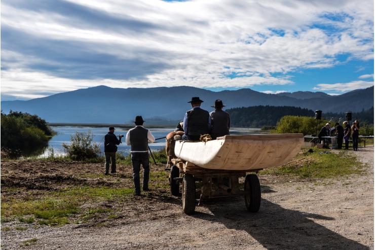 Splovitev drevaka, Cerkniško jezero 2014