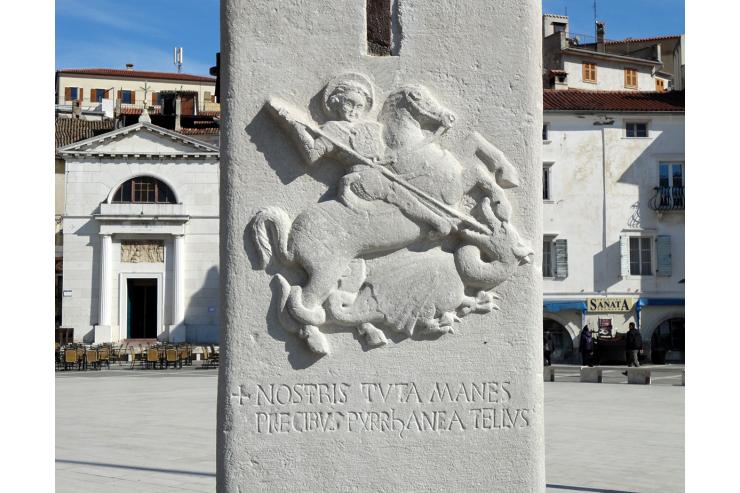 Piran, steber sv. Jurija