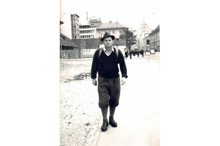 Vlasto Kopač okoli l. 1960, arhiv Mojce Kopač