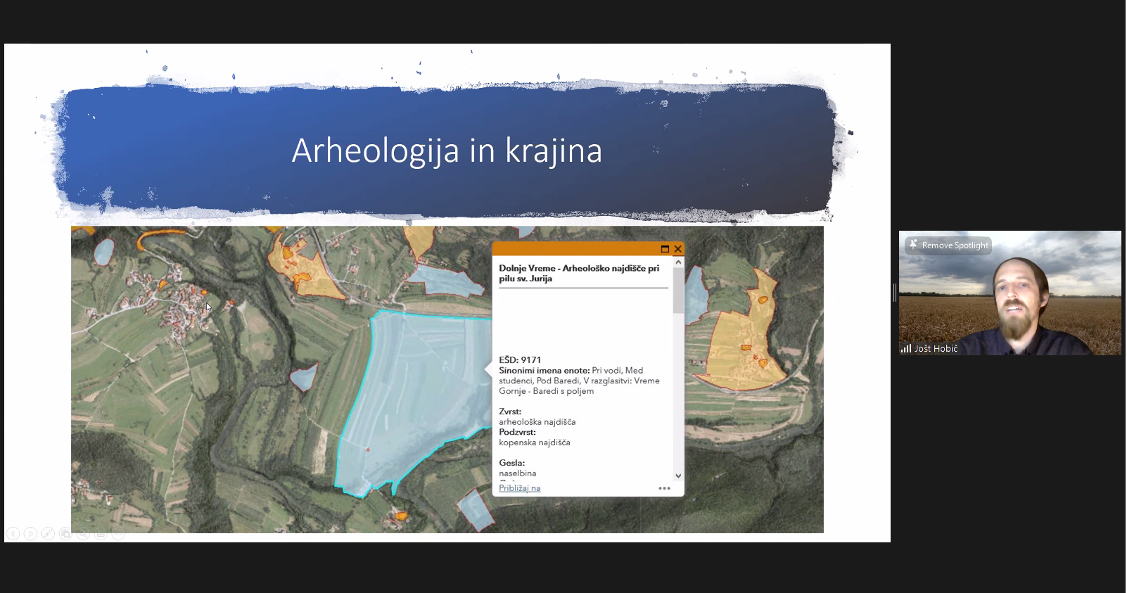 Arheološka kulturna dediščina-nevidni temelj kulturne krajine krajine Arheološka kulturna dediščina-nevidni temelj kulturne krajine