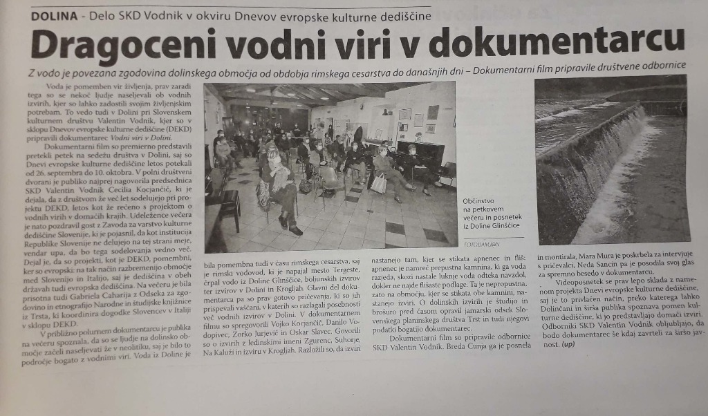 Vodni viri v Dolini